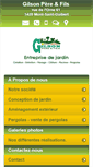 Mobile Screenshot of gilson-creation-jardin.be